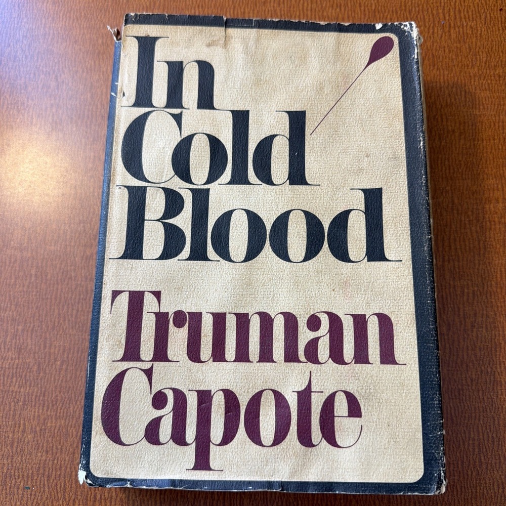 In Cold Blood Truman Capote 6th‎ Printing HC/DJ 1965
